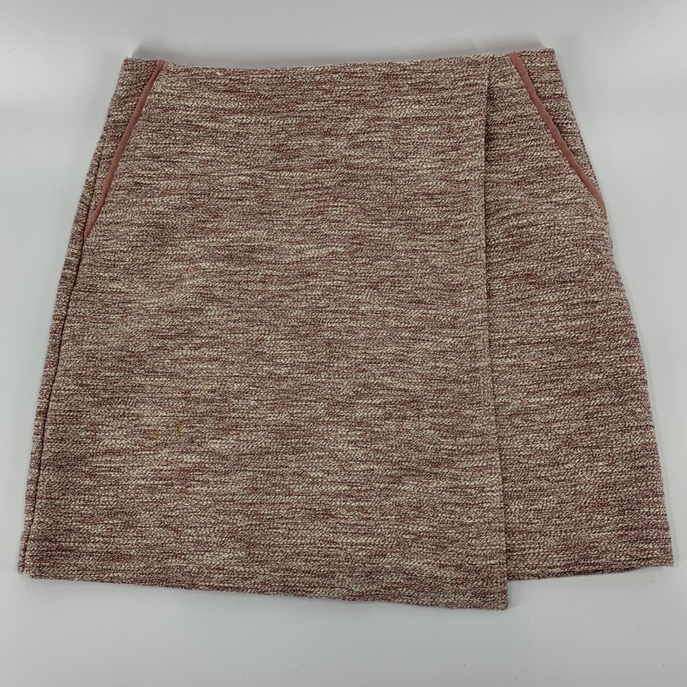 Ann Taylor LOFT Pink Tweed Skirt